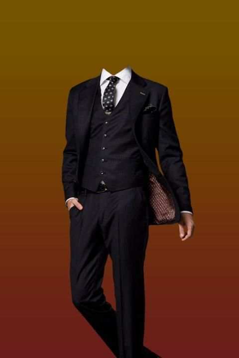 Man Photo Suit Montage 2 تصوير الشاشة