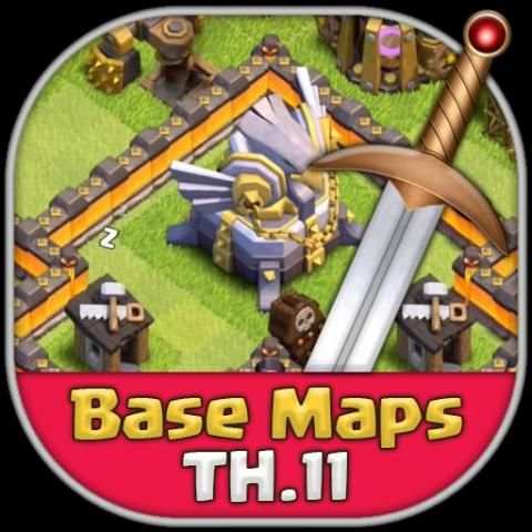 Base Maps TH11 COC screenshot 1