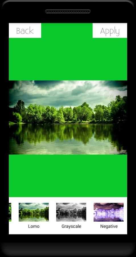 Green Photo Editor (Image) screenshot 4