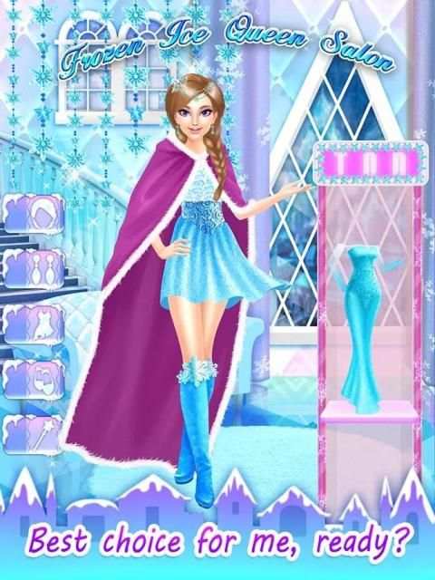Frozen Ice Queen Salon screenshot 1