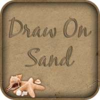 Draw On Sand - Sketch Drawing