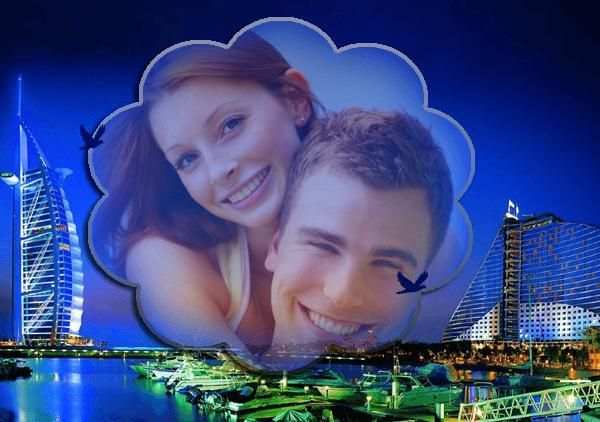 Dubai Photo Frame Montage 1 تصوير الشاشة