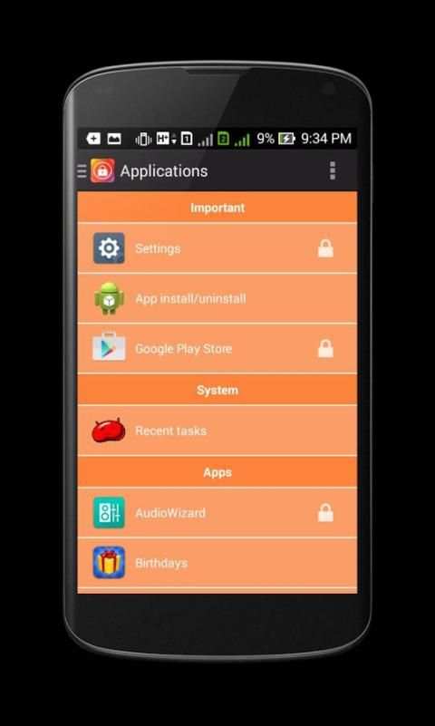 Smart App lock скриншот 4
