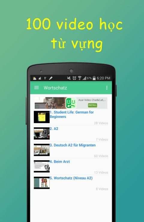 1000 Videos A2 Deutsch lernen screenshot 4