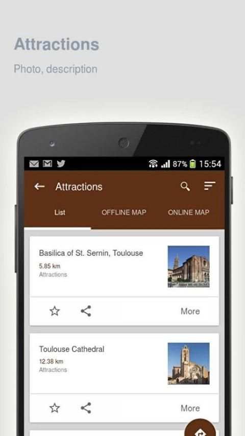 Toulouse: Offline travel guide screenshot 3