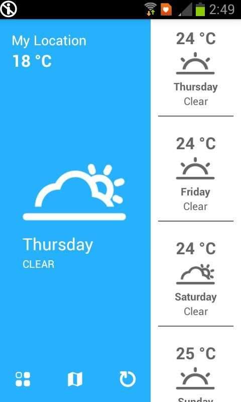 daily weather update скриншот 8
