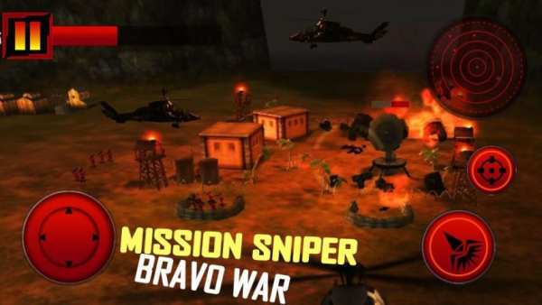 Mission Sniper Bravo War 3D screenshot 2