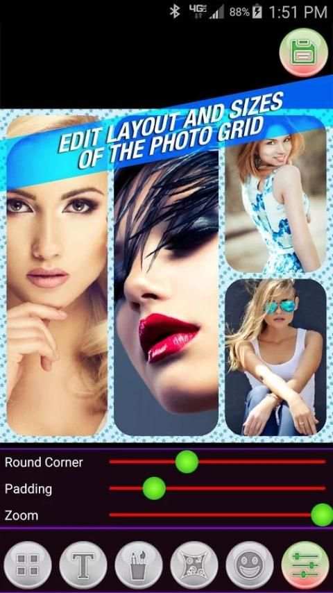 Foto Grids 6 تصوير الشاشة