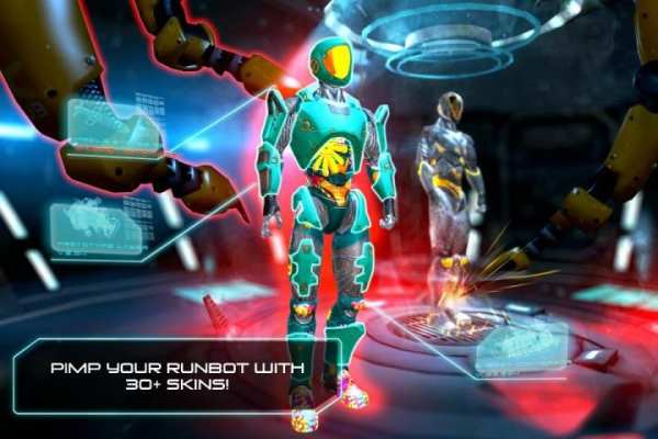 Robot Kabur 3D screenshot 1