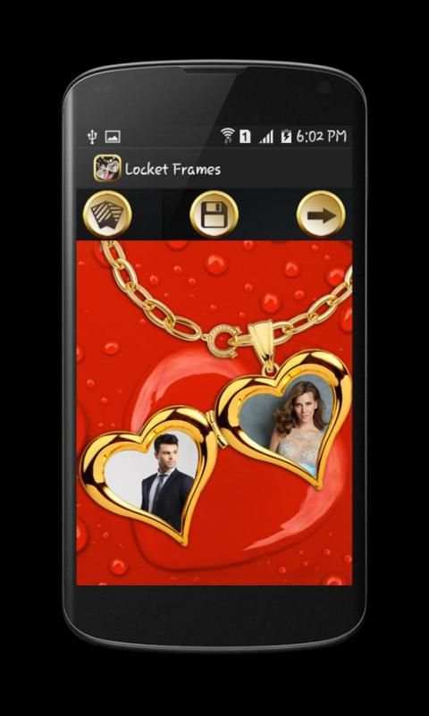 Tình yêu Locket PHOTOFRAMES screenshot 2