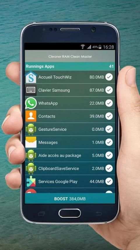 Cleaner RAM Clean Master screenshot 4