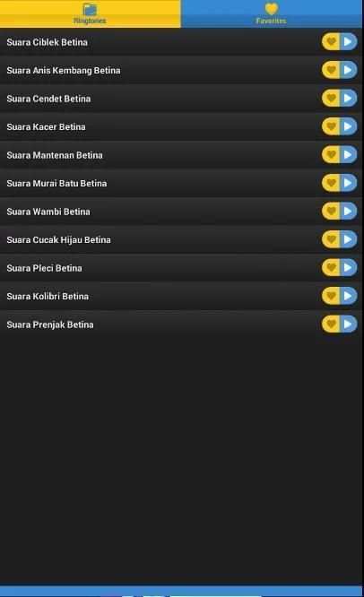 Kicau Burung Betina screenshot 2