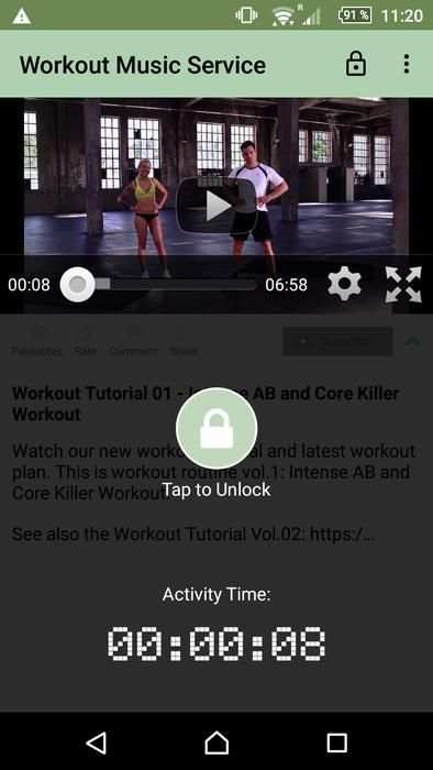 Workout Music स्क्रीनशॉट 9