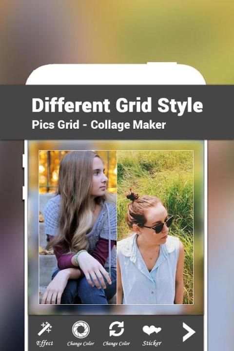 Pics Grid - Collage Maker 3 تصوير الشاشة