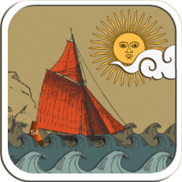 Paper Sea Live Wallpaper FREE أيقونة