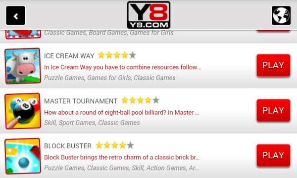 Y8 : Free Online Games screenshot 4
