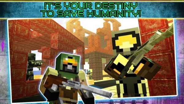 Cube King FPS: Taken Destiny screenshot 11