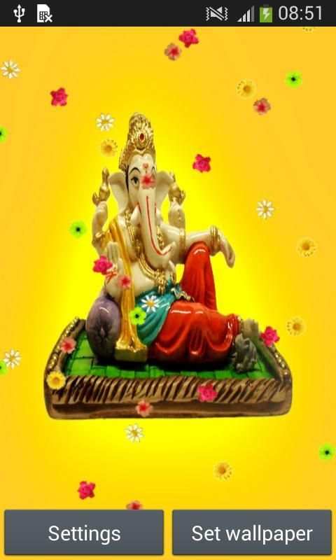 Ganesh Ji Live Wallpaper screenshot 2