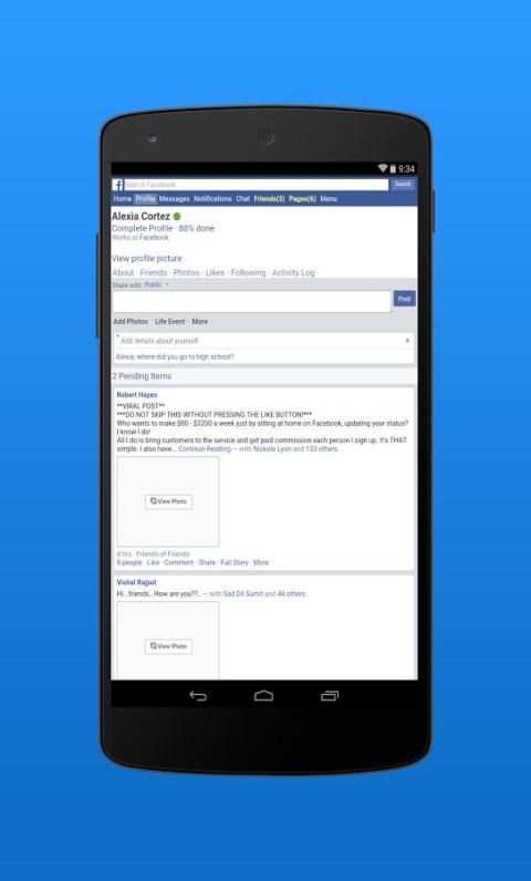 Free for Facebook screenshot 5