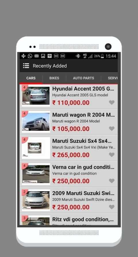 Car India,india Car,Used CAR स्क्रीनशॉट 4