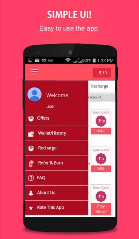 Free Recharge - Earn TalkTime скриншот 4