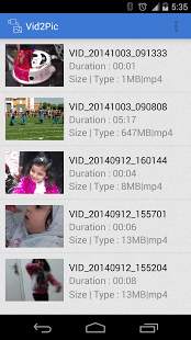 Vid2Pic - Video to Picture 1 تصوير الشاشة