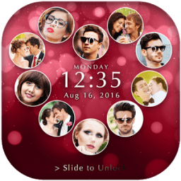 Love Photo Lock Screen Heart أيقونة