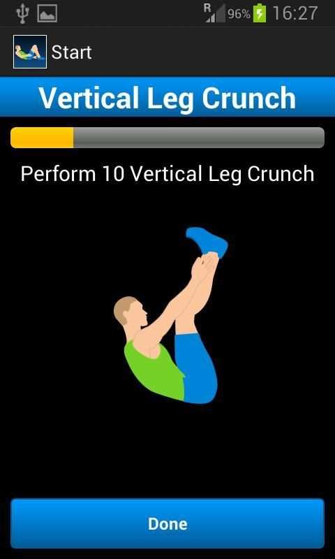 10 Daily Abs Exercises скриншот 6