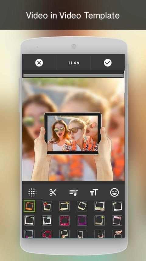 PIP Video Editor स्क्रीनशॉट 1