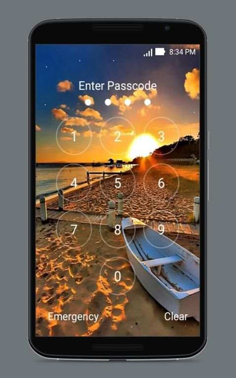 Keypad Lock Apps скриншот 5