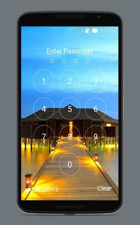 Keypad Lock Apps 4 تصوير الشاشة