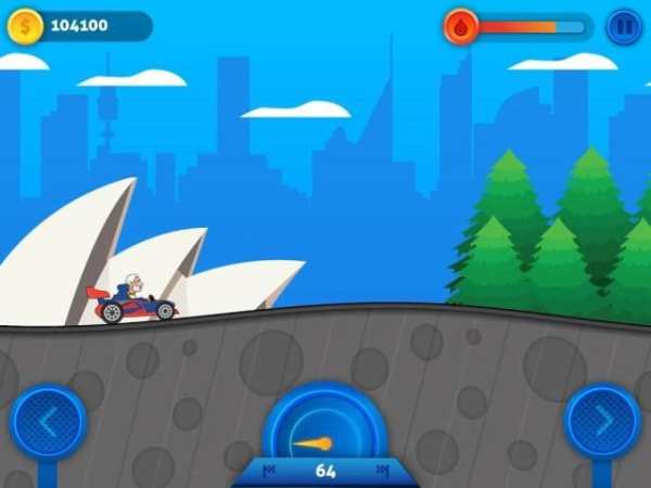 Modi Hill Climb Racing 5 تصوير الشاشة