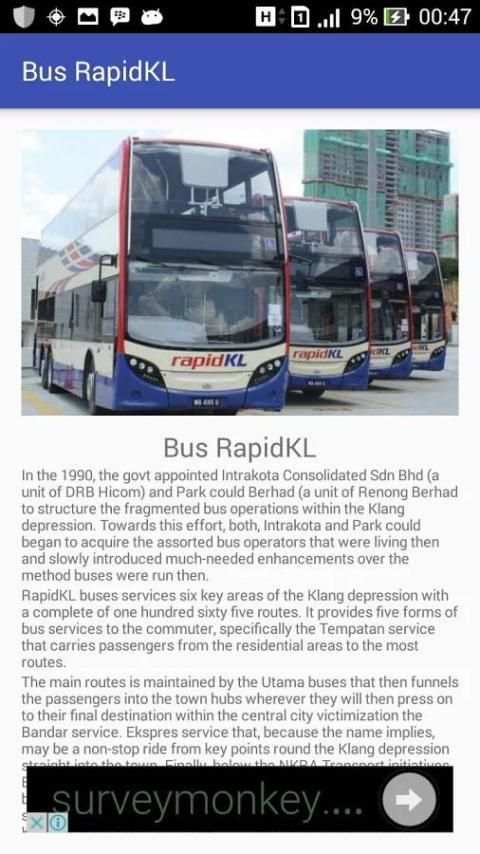 Jadwal - Bus Rapid KL screenshot 4