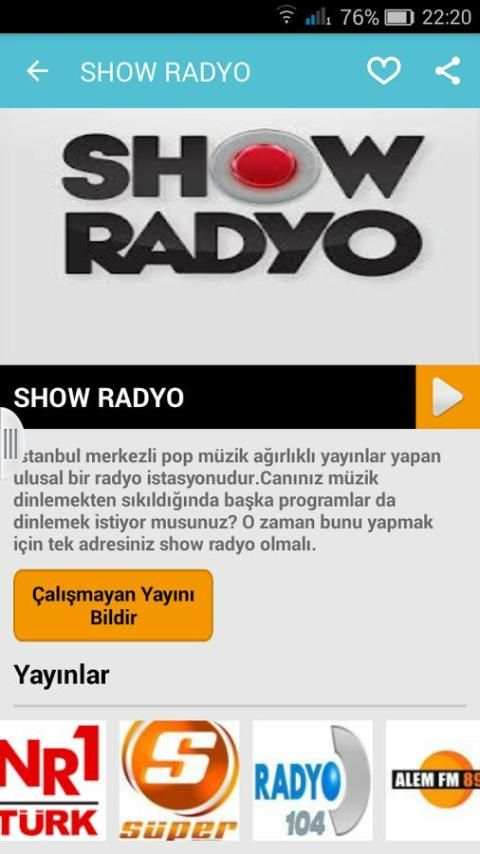 Popüler Radyo ve Canlı Tv screenshot 6