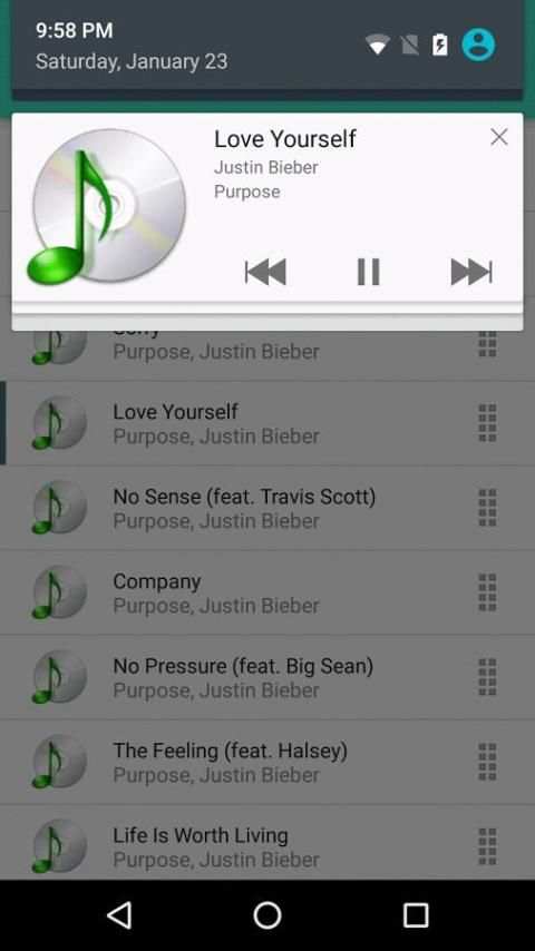 Mp3 Player 7 تصوير الشاشة