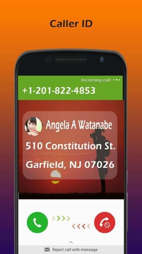 True caller & number tracker screenshot 2