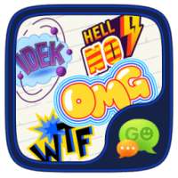 (FREE) GO SMS HOT WORD STICKER