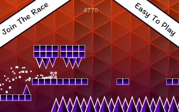 Happy Geometry Race: Dash Lite скриншот 2