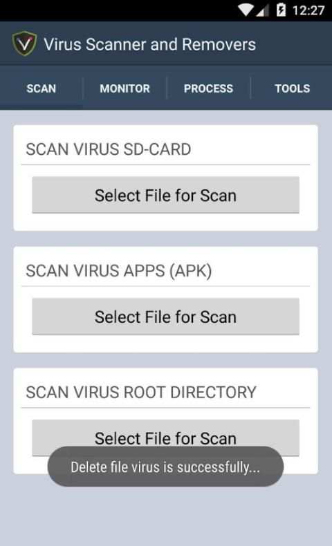 Virus Scanner & Removers 2015 screenshot 1