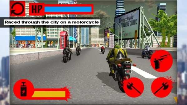 Moto LOKO Racer 3D скриншот 3