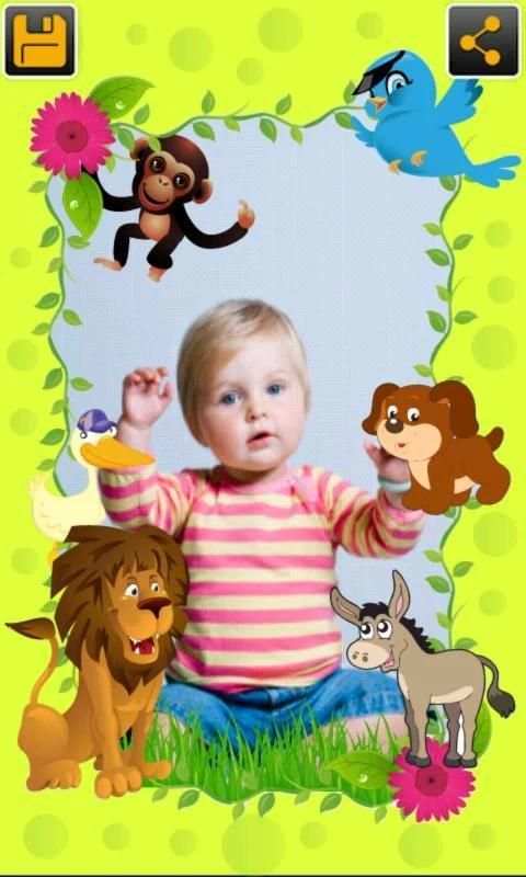 Animal Photo Frames 4 تصوير الشاشة