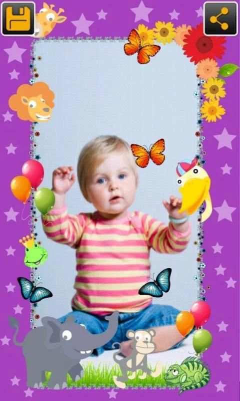 Animal Photo Frames 1 تصوير الشاشة