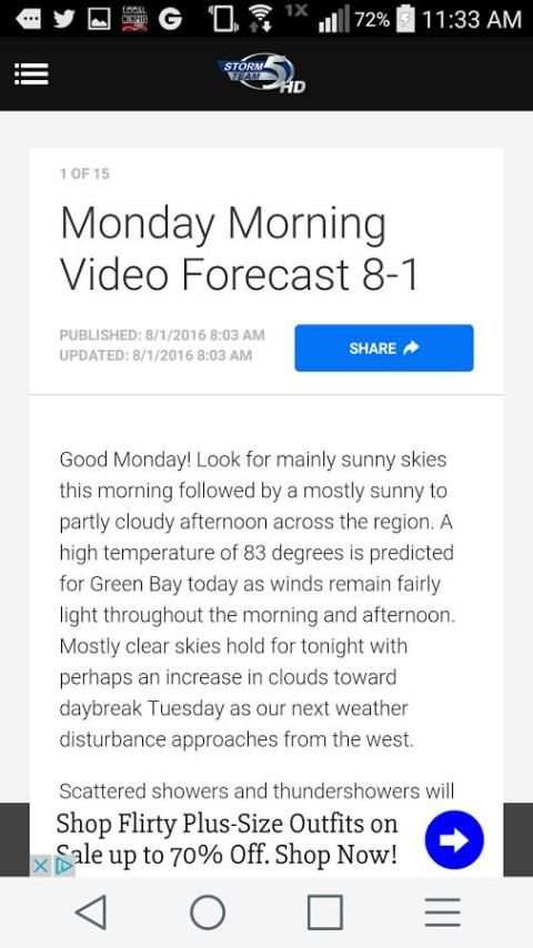 Storm Team 5 Weather स्क्रीनशॉट 4