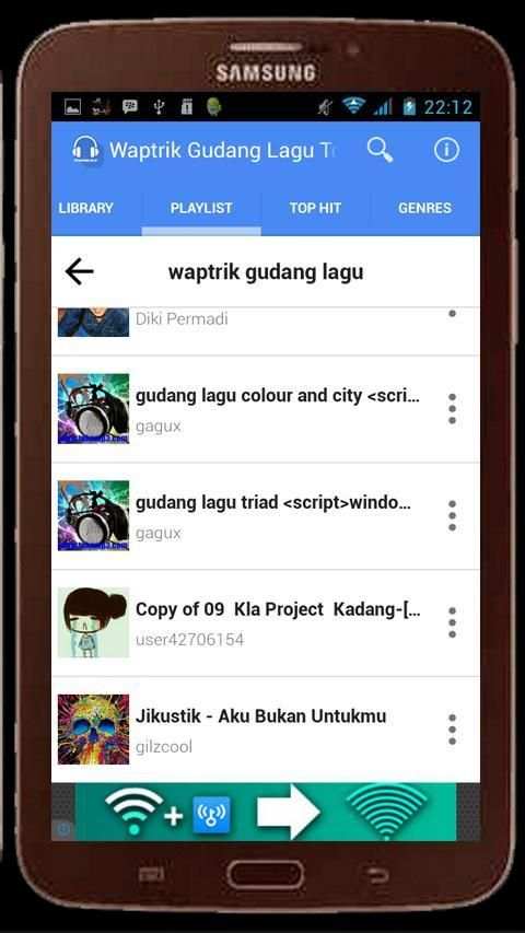 Waptrik Gudang Lagu Top скриншот 1