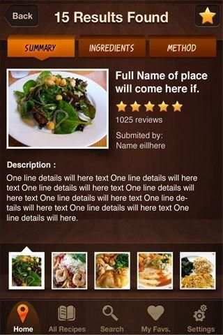 Kids Recipes screenshot 1