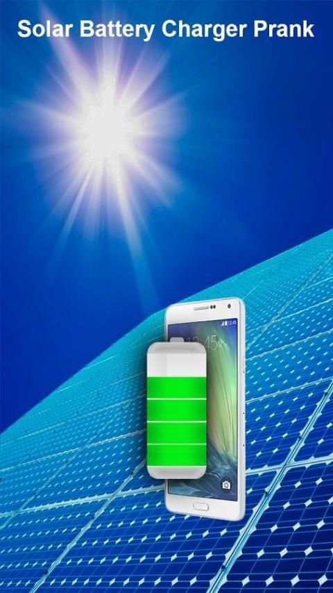 Solar Battery Charger Prank 3 تصوير الشاشة