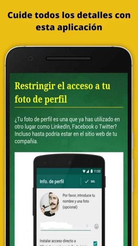 Trucos Seguridad para whatsapp screenshot 1