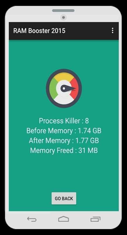 RAM Booster 2015 1 تصوير الشاشة