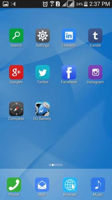 i6 Plus Launcher 1 تصوير الشاشة