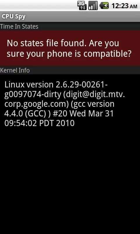 CPU Spy स्क्रीनशॉट 1